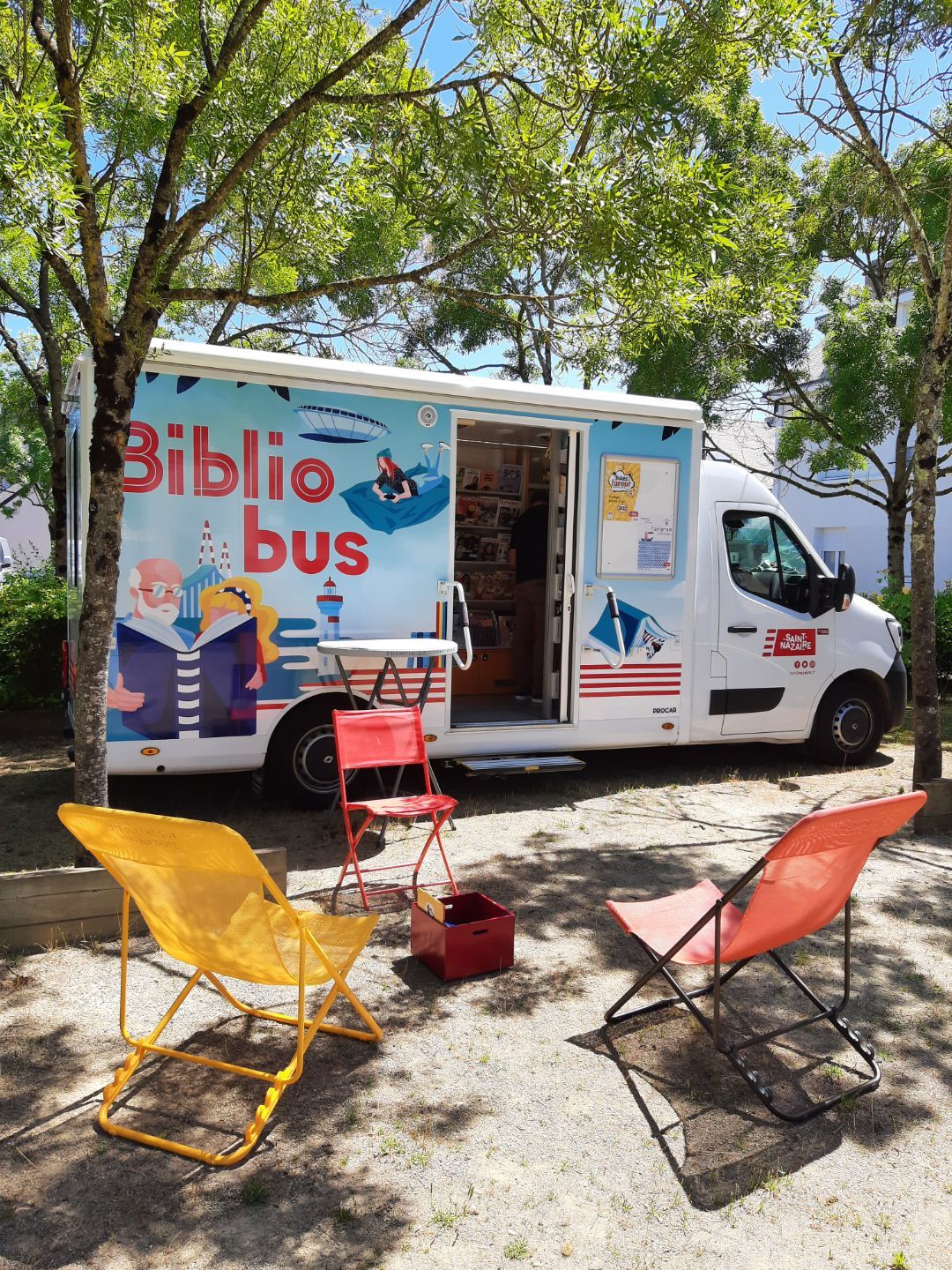 photo du bibliobus